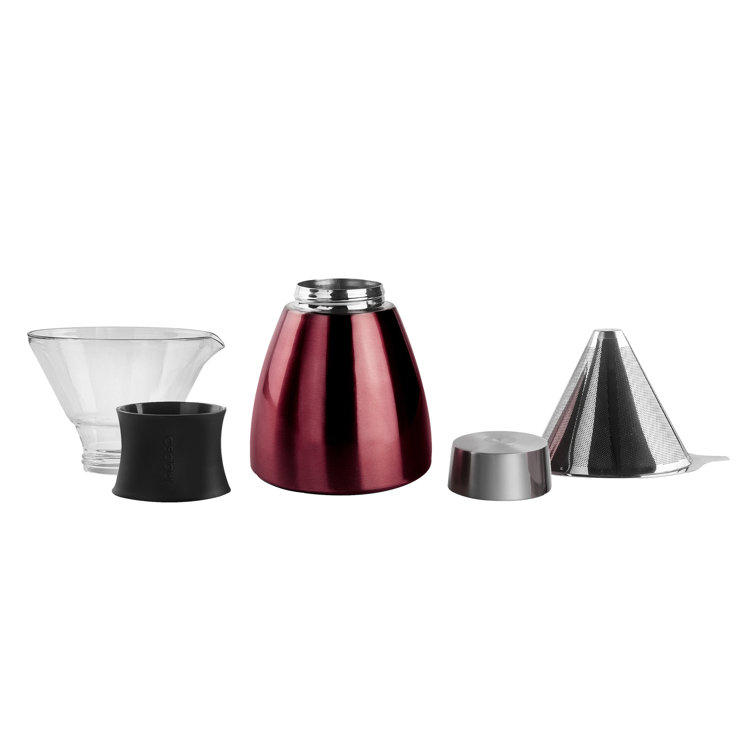 Asobu 4Cup Insulated Pour Over Coffee Maker Wayfair Canada